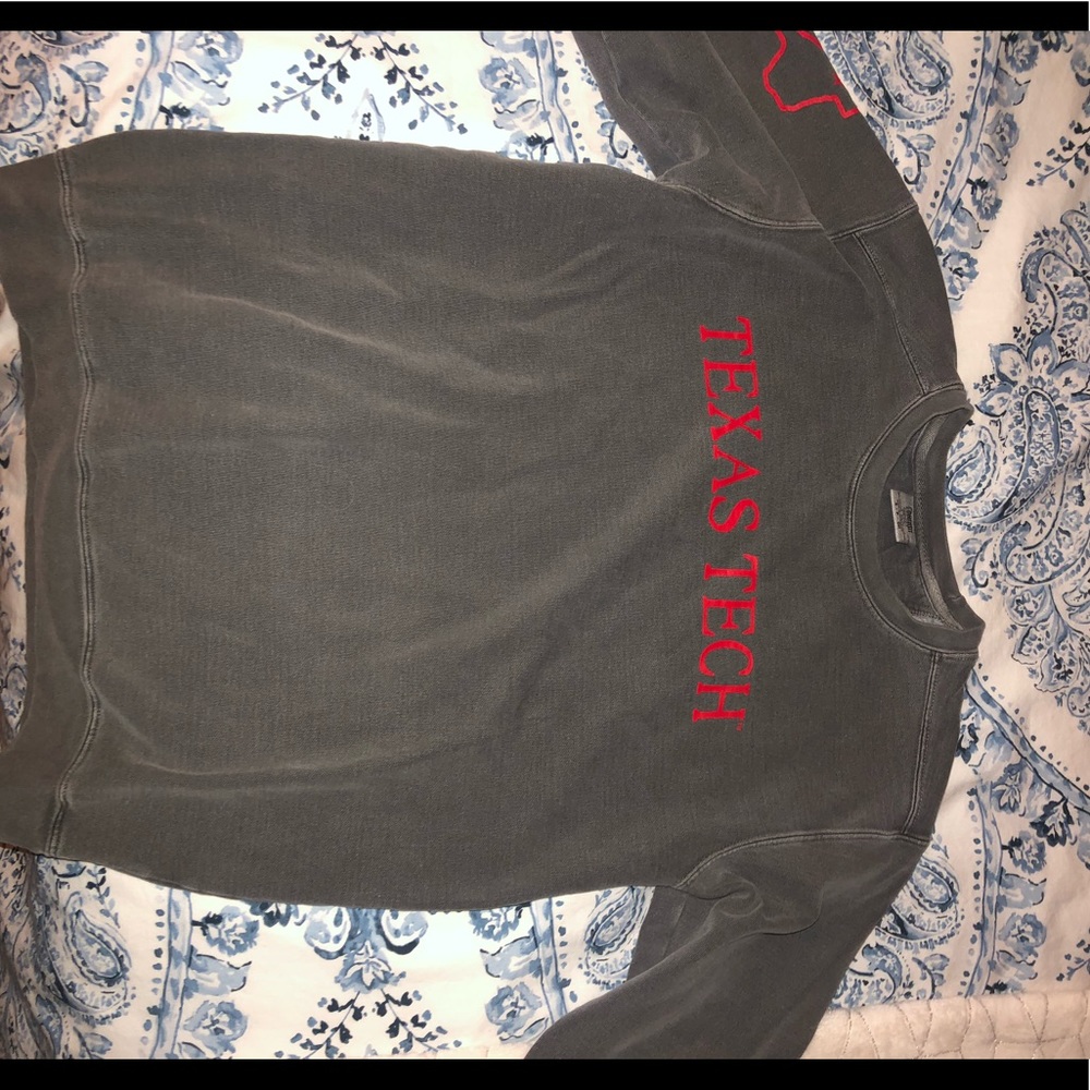 Texas tech comfort colors sweatshirt
